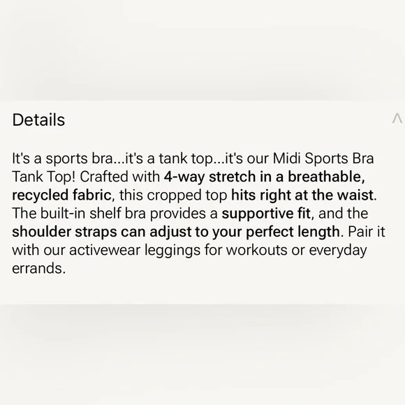 Summersalt Midi Sports Bra Tank Top in Leopard - Picture 7 of 7